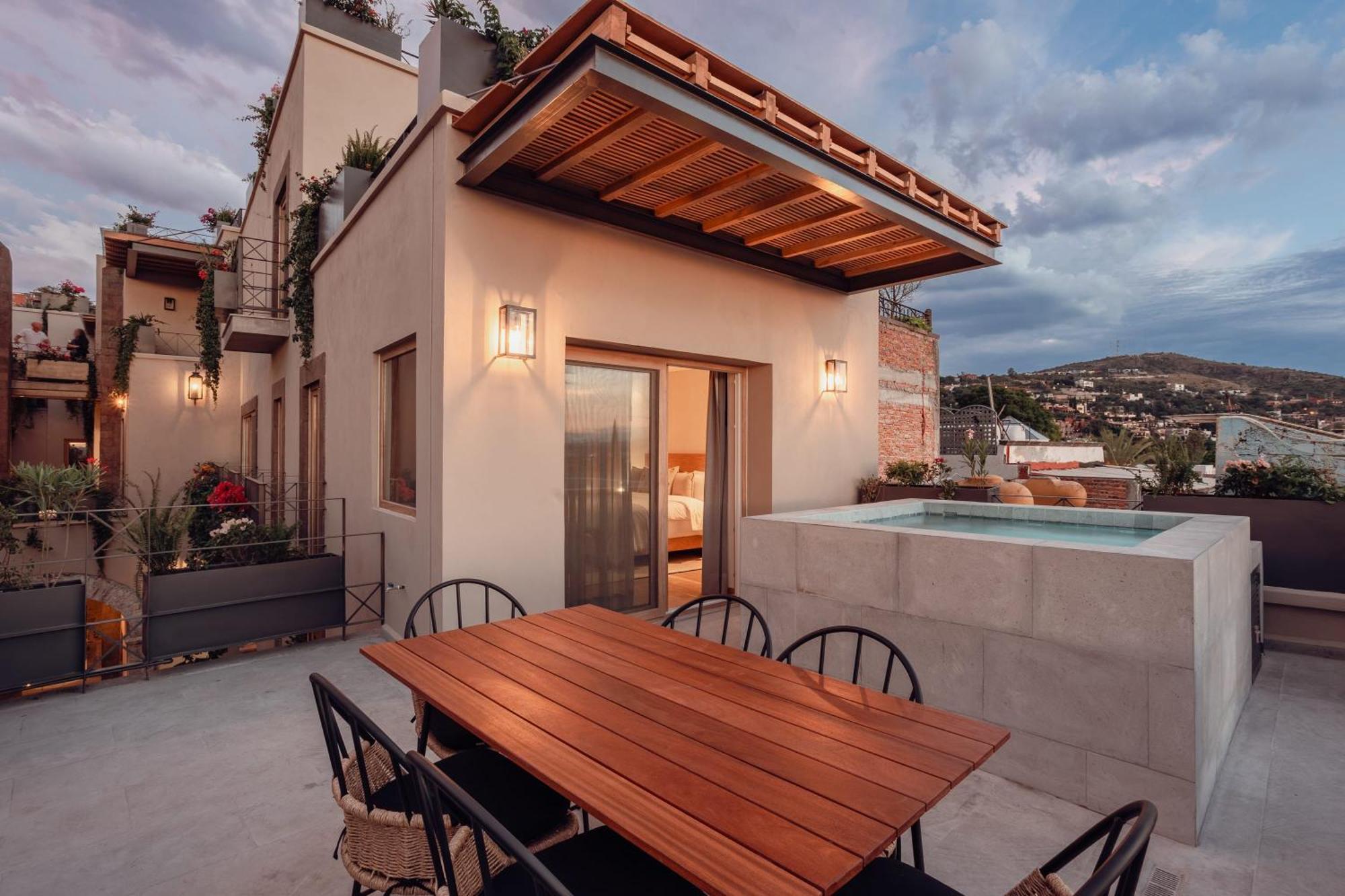Le Cottage San Miguel De Allende, Modern Luxury In Centro With Pool & Jacuzzi Pokoj fotografie